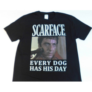 Scarface - Every Dog Official Fitted Jersey Movie T Shirt ( Men M ) ***READY TO SHIP from Hong Kong***